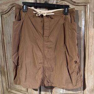 Mountain Hardwear Women’s Brown Hiking Skirt